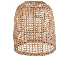 Suspension ajourée en rotin