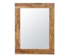 Miroir en bois recycl&eacute; 91x120