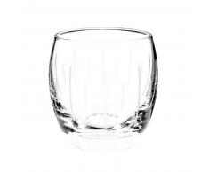 Gobelet taillé en verre GRAPHIQUE