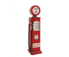 Lampe range CD rouge H95 ROUTE 66