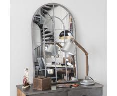 Miroir en m&eacute;tal H 110 cm