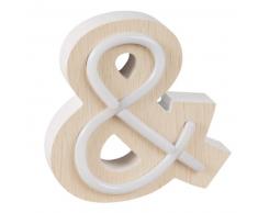 Statuette lettre lumineuse H15