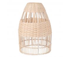 Suspension non électrifiée en rotin tressé