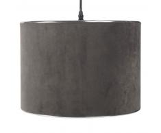 Suspension en velours noir