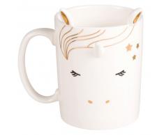 Mug licorne en faïence