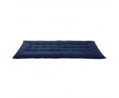 Matelas gaddiposh en coton bleu 190x90 JEANS