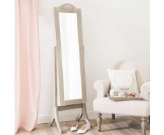 Miroir psych&eacute; porte-bijoux H 160 cm ANG&Eacute;LIQUE