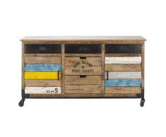 Buffet à roulettes en manguier L 170 cm Sailor