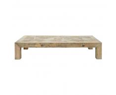 Table basse en orme massif recyclé L 150 cm Bruges