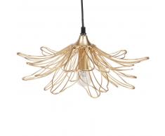 Suspension en m&eacute;tal dor&eacute;