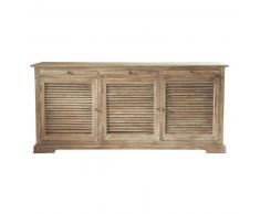 Buffet en manguier L 170 cm Persiennes