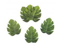 6 dessous de verre feuilles