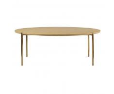Table à manger ovale 6/8 personnes L200 Karla