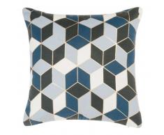 Housse de coussin motifs graphiques 40x40