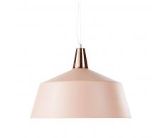 Suspension en m&eacute;tal rose