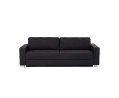 Canap&eacute;-lit 3 places gris anthracite Urban