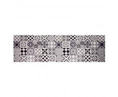 Tapis en vinyle motifs carreaux de ciment 60x199