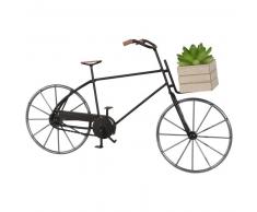 Statuette bicyclette en métal H12