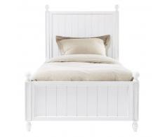 Lit 90x190 blanc Newport