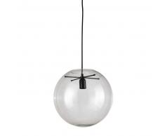 Suspension en verre transparente D 34 cm LAPLACE