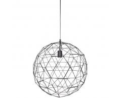 Suspension en m&eacute;tal noir D.50cm VIGO