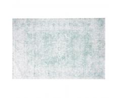 Tapis tissé vert 155x230