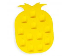 Moule &agrave; gla&ccedil;ons en silicone jaune ANANAS
