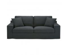 Canap&eacute;-lit 3 places gris anthracite Stuart