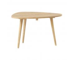 Table basse vintage en manguier massif Trocadero