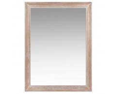 Miroir en paulownia blanchi 90x120