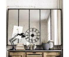 Miroir indus en m&eacute;tal 180x124