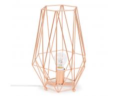 Lampe en métal H 29 cm ORIGAMI COPPER