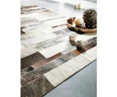 Tapis en cuir beige 80 x 300 cm ARTY