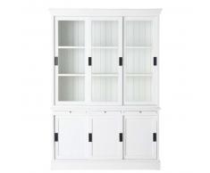 Bahut blanc L 140 cm Bastille