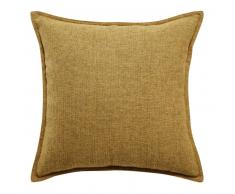 Coussin jaune 45x45
