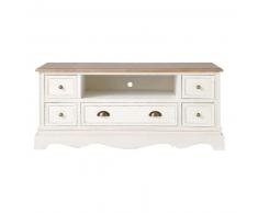 Meuble TV crème Léontine