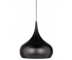 Suspension en m&eacute;tal noir D.43cm NOVA