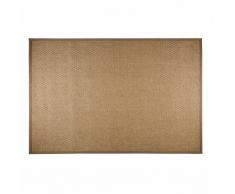 Tapis tress&eacute; en sisal beige 200x300 BASTIDE