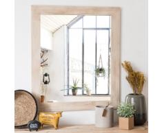 Miroir en paulownia 60x70