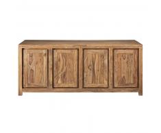 Buffet 4 portes en sheesham massif Stockholm