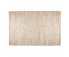 Tapis en coton et jute beige 200x300cm BARCELONE