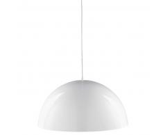 Suspension en m&eacute;tal blanc D.67cm ONDINE