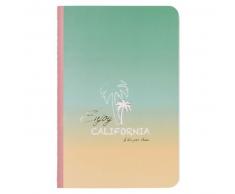 Carnet de notes imprimé palmier