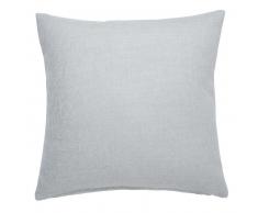 Coussin en coton gris perle 45x45cm ANDY