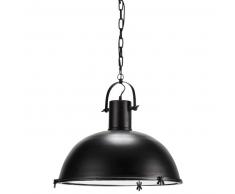Suspension en m&eacute;tal noire D 58 cm MATTHEW