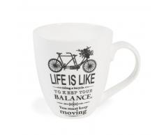 Mug vélo en porcelaine IMAGINE