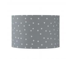 Suspension non &eacute;lectrifi&eacute;e grise &agrave; pois