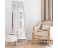 Miroir psych&eacute; en paulownia H.170cm LYNA