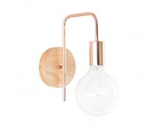 Applique indus en métal cuivré