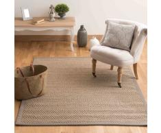 Tapis tressé en sisal beige 160x230 BASTIDE